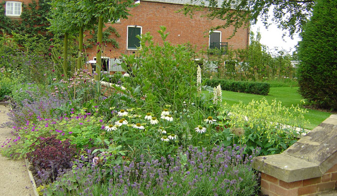 A garden design in Northamptonshire