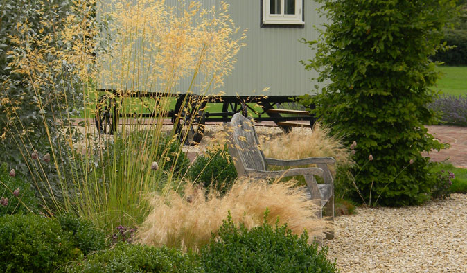 A garden design in Gloucestershire
