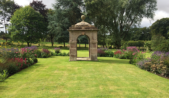 A garden design in Edinburgh