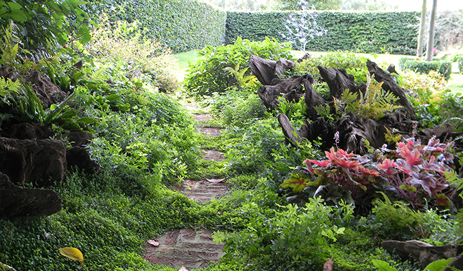 A garden design in Gloucestershire